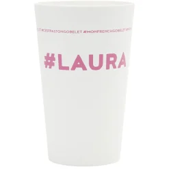 Gifi Gobelet plastique prénom #LAURA 33cl
