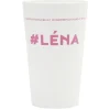 Gifi Gobelet plastique prénom #LÉNA 33cl
