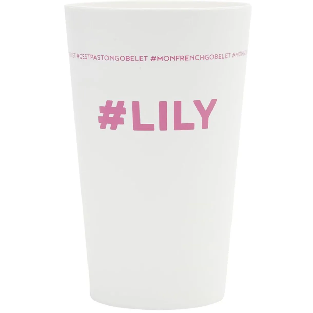 Gifi Gobelet plastique prénom #LILY 33cl