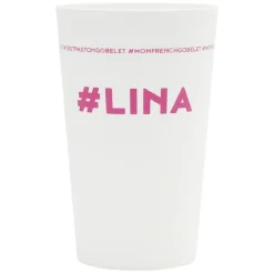 Gifi Gobelet plastique prénom #LINA 33cl