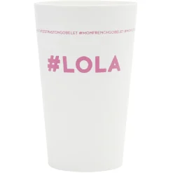 Gifi Gobelet plastique prénom #LOLA 33cl
