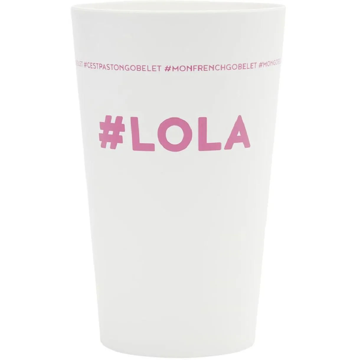 Gifi Gobelet plastique prénom #LOLA 33cl