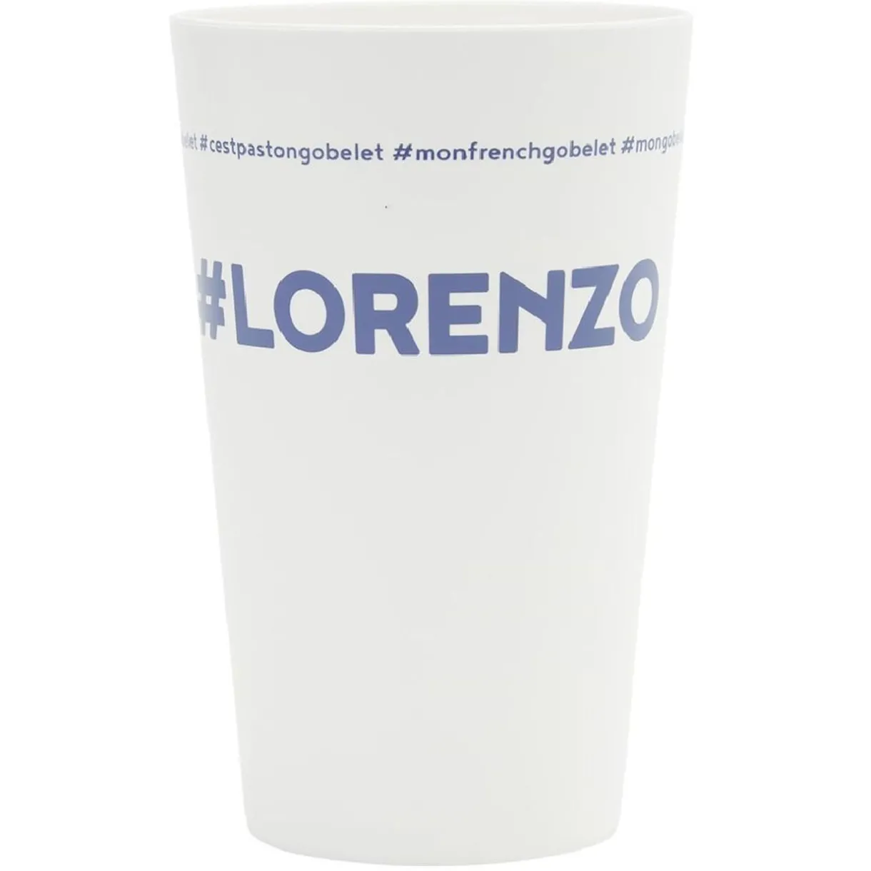Gifi Gobelet plastique prénom #LORENZO 33cl