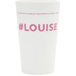 Gifi Gobelet plastique prénom #LOUISE 33cl