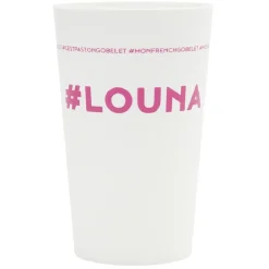 Gifi Gobelet plastique prénom #LOUNA 33cl Discount