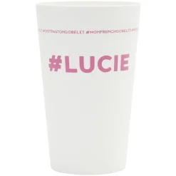 Gifi Gobelet plastique prénom #LUCIE 33cl