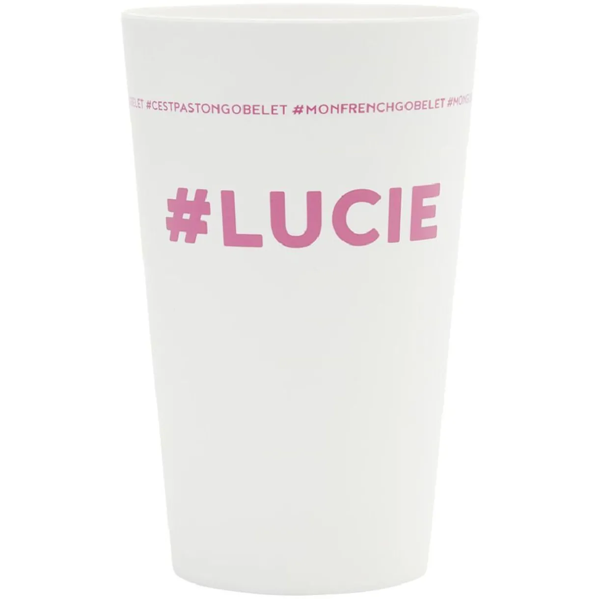 Gifi Gobelet plastique prénom #LUCIE 33cl