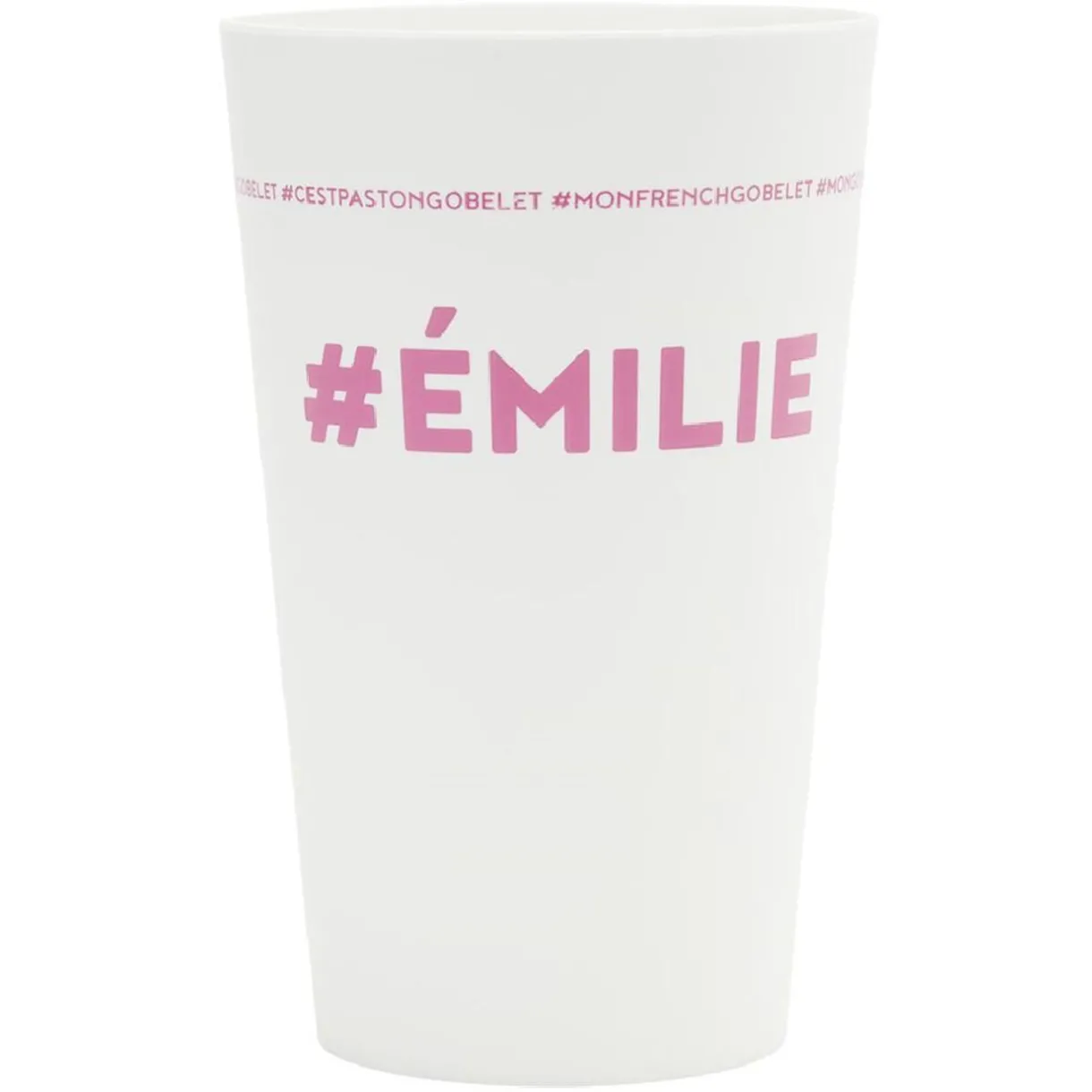Gifi Gobelet plastique prénom #ÉMILIE 33cl