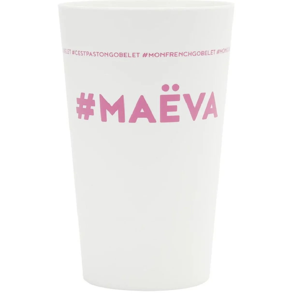 Gifi Gobelet plastique prénom #MAËVA 33cl