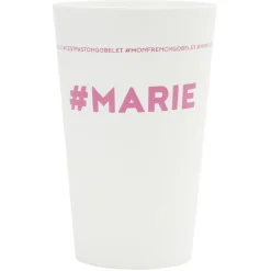 Gifi Gobelet plastique prénom #MARIE 33cl