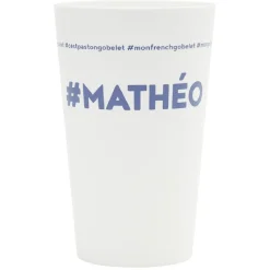 Gifi Gobelet plastique prénom #MATHÉO 33cl Clearance