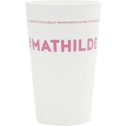 Gifi Gobelet plastique prénom #MATHILDE 33cl