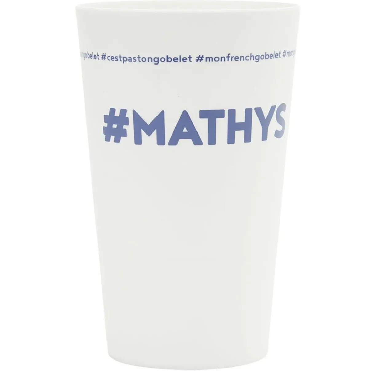 Gifi Gobelet plastique prénom #MATHYS 33cl