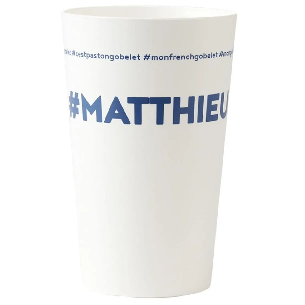Gifi Gobelet plastique prénom #MATTHIEU 33cl