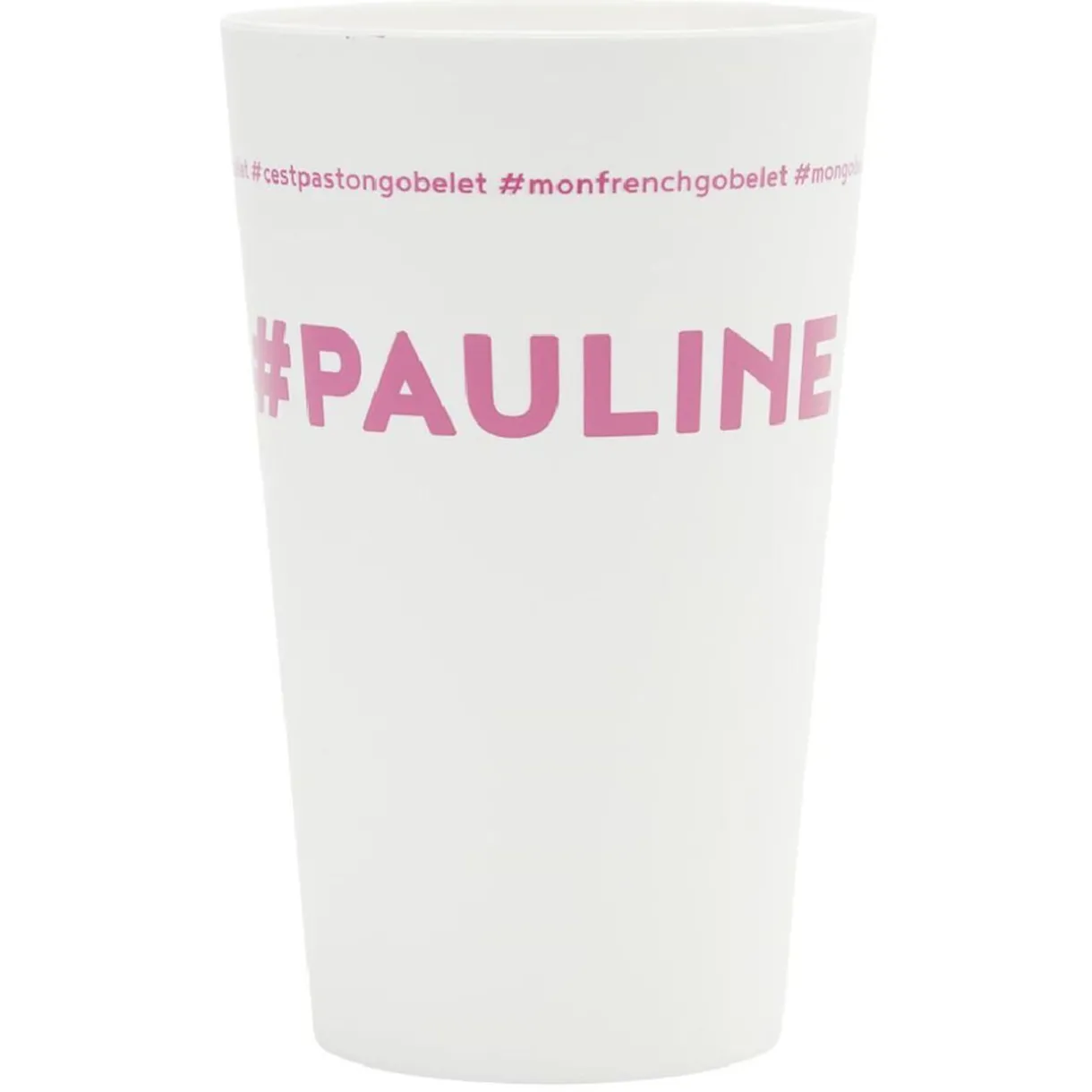 Gifi Gobelet plastique prénom #PAULINE 33cl