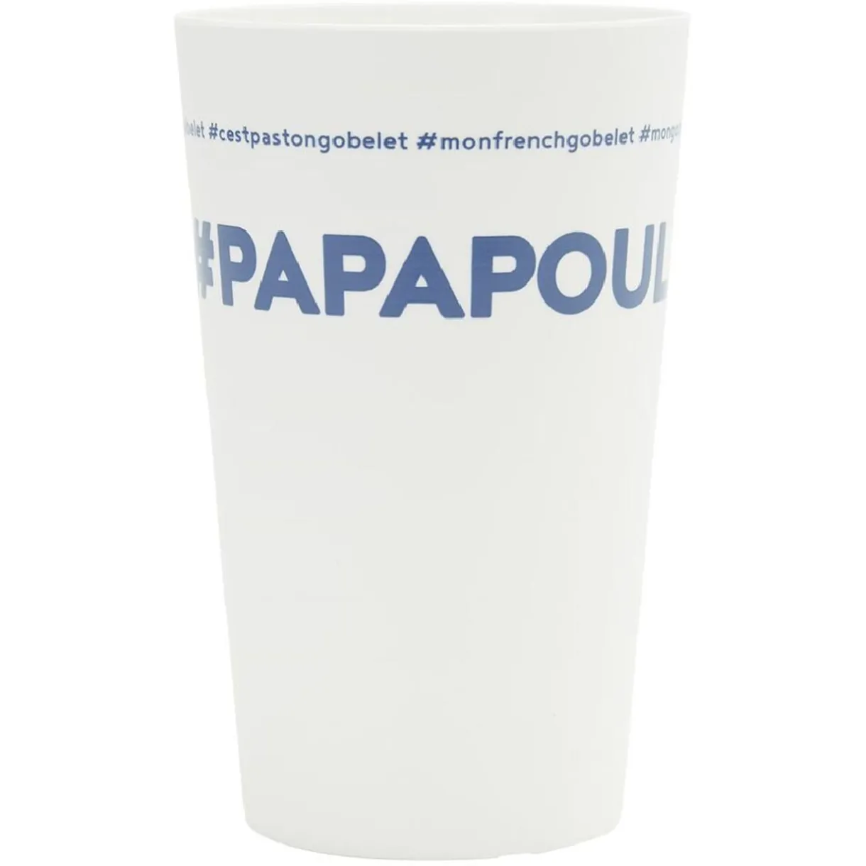 Gifi Gobelet plastique prénom #PAPAPOULE 33cl