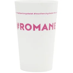 Gifi Gobelet plastique prénom #ROMANE 33cl