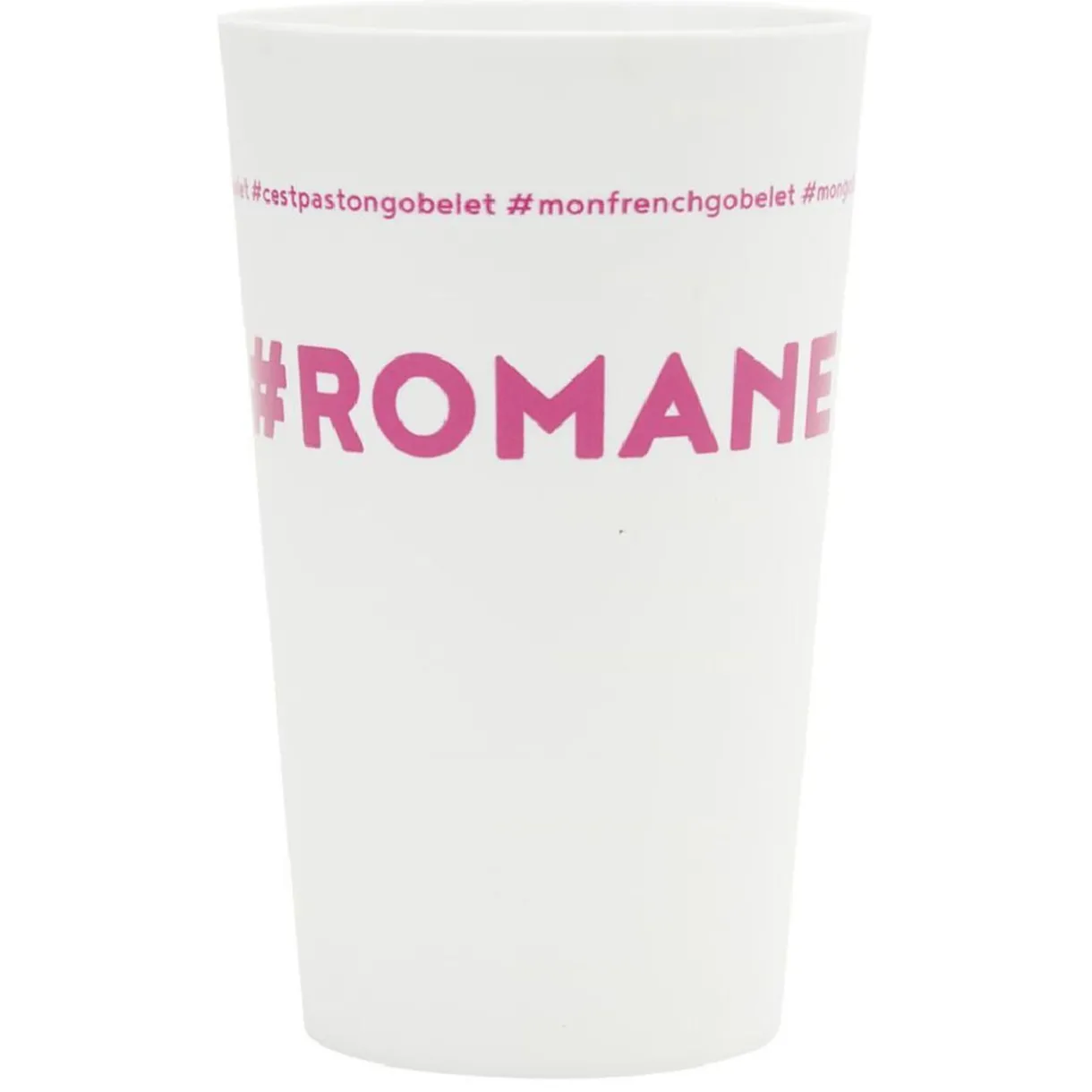 Gifi Gobelet plastique prénom #ROMANE 33cl