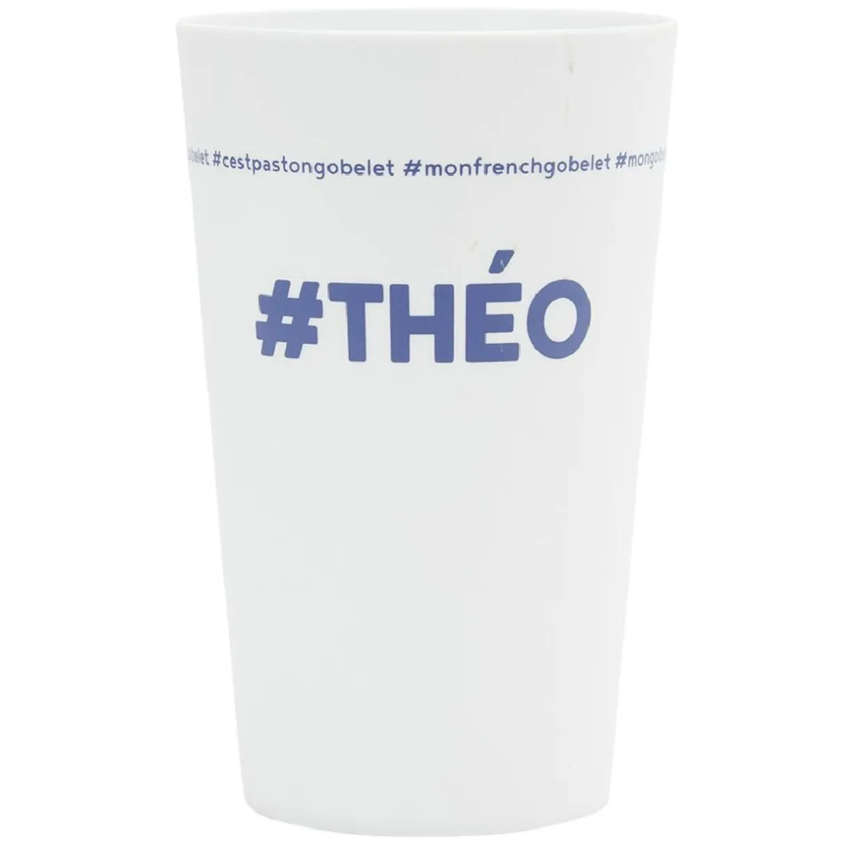 Gifi Gobelet plastique prénom #THÉO 33cl