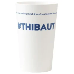 Gifi Gobelet plastique prénom #THIBAUT 33 cl