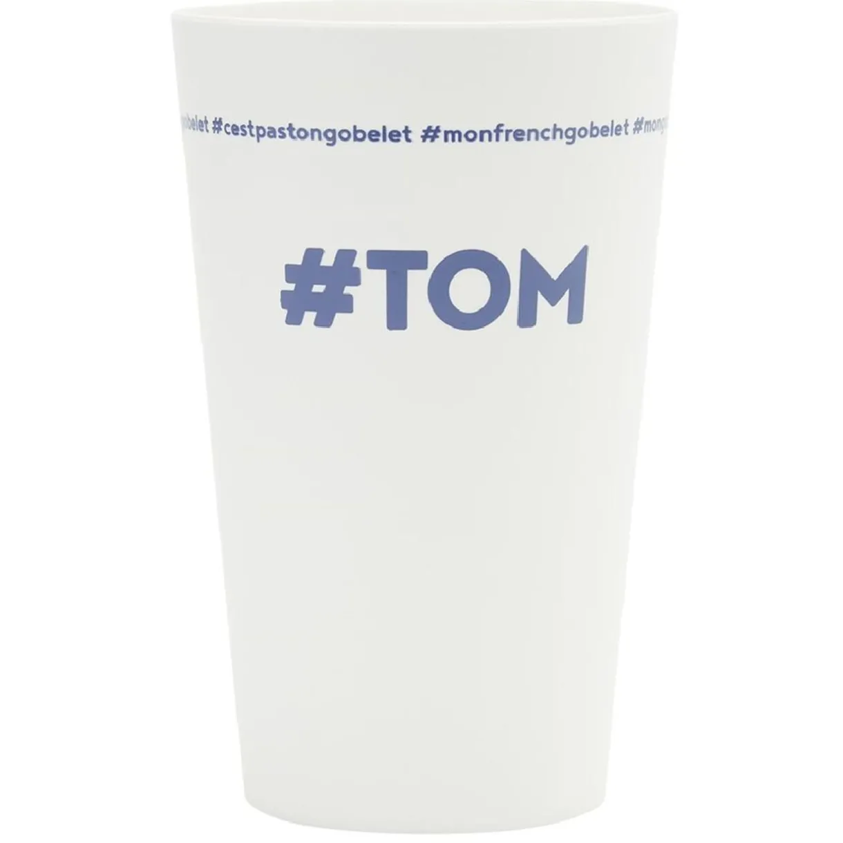Gifi Gobelet plastique prénom #TOM 33cl