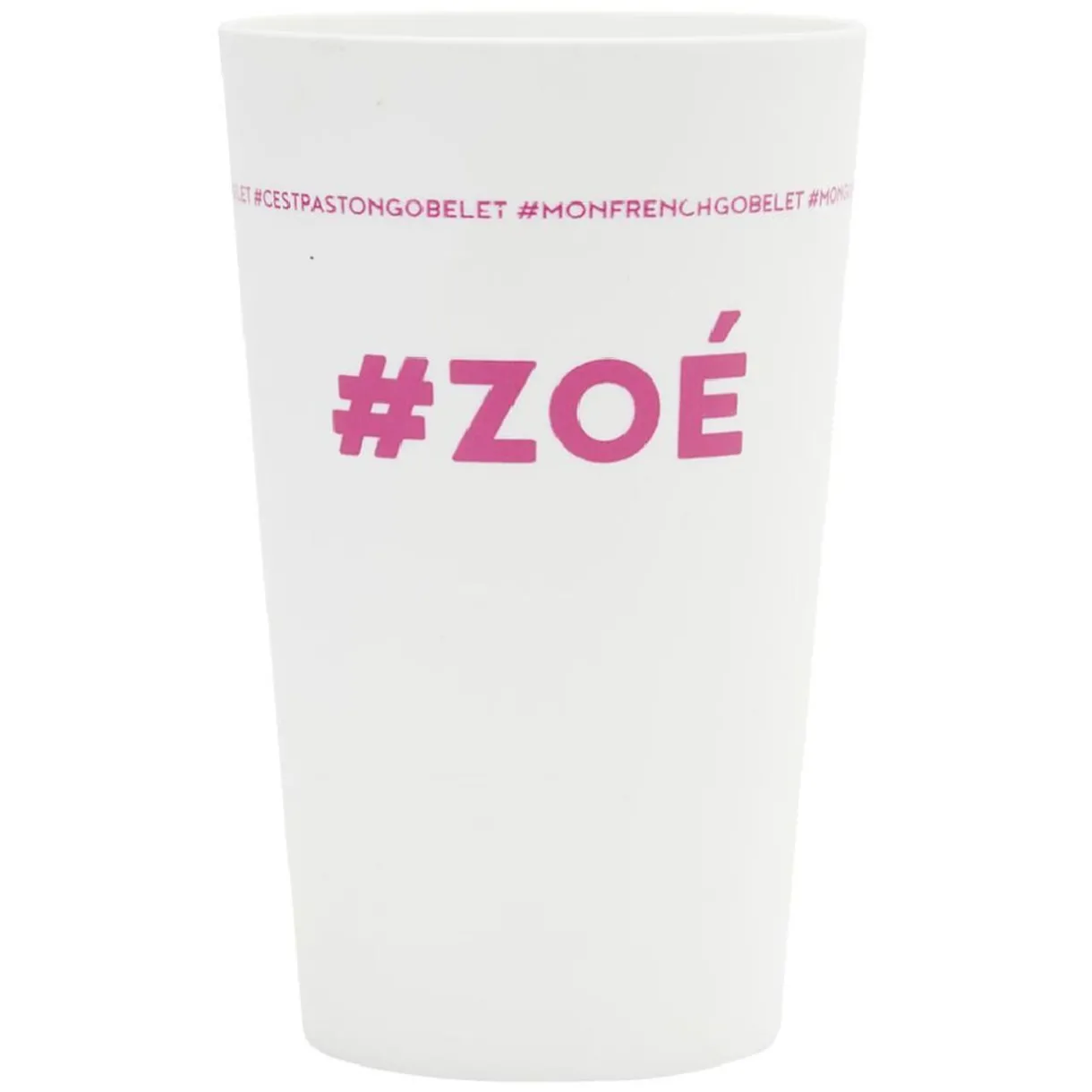 Gifi Gobelet plastique prénom #ZOÉ 33cl