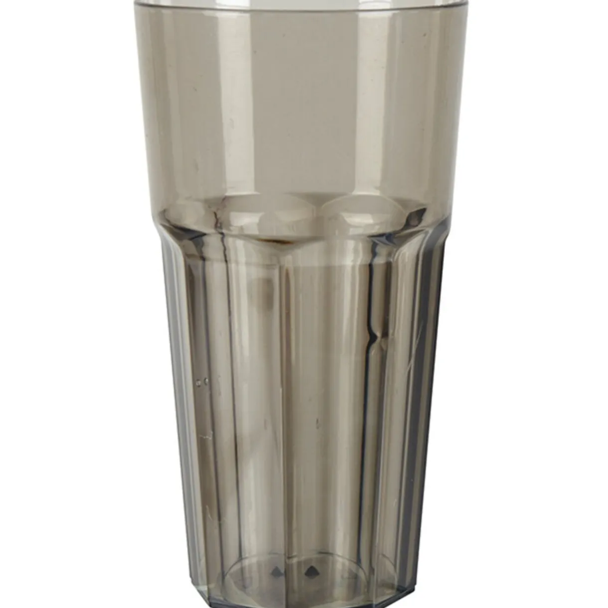 Gifi Gobelet plastique rigide noir transparent Outlet