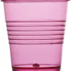 Gifi Gobelet plastique rose transparent x4