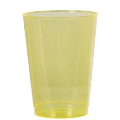 Gifi Gobelet plastique uni jaune x 10