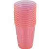 Gifi Gobelet plastique uni rose fuchsia x 10 New