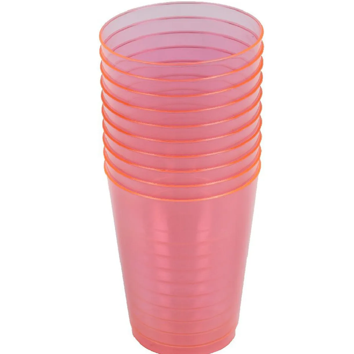 Gifi Gobelet plastique uni rose fuchsia x 10 New