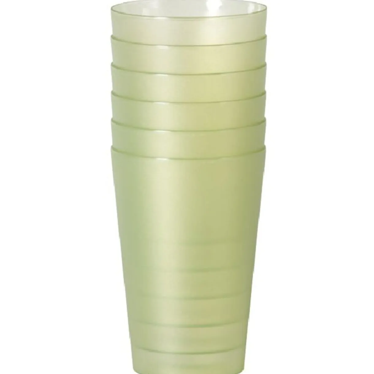 Gifi Gobelet plastique vert x6 Outlet