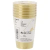 Gifi Gobelet réutilisable doré x6