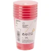 Gifi Gobelet réutilisable rouge x6