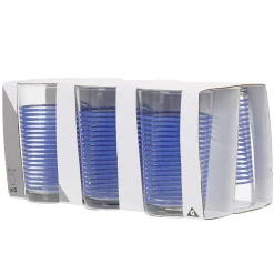Gifi Gobelet verre rayé multicolore assorti x6 Sale