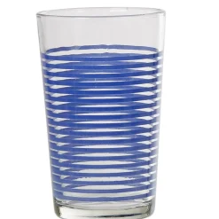 Gifi Gobelet verre rayé multicolore assorti x6 Sale