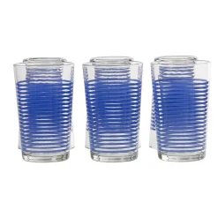 Gifi Gobelet verre rayé multicolore assorti x6 Sale