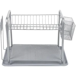 Gifi Égouttoir à vaisselle métallique gris Clearance