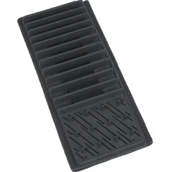 Gifi Égouttoir avec tapis pliable gris foncé 11 rangées 12 picots Discount