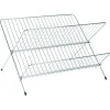 Gifi Égouttoir pliable en métal gris 36x31xH22cm Discount