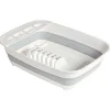 Gifi Égouttoir rétractable plastique blanc 45x32,5xH5,5/12cm Clearance
