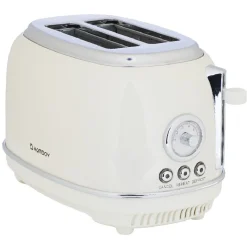 Gifi Grille pain Homday retro blanc crème Online