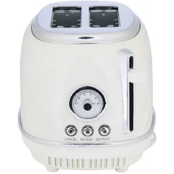 Gifi Grille pain Homday retro blanc crème Online