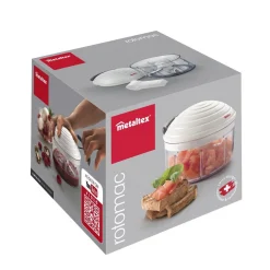 Gifi Hachoir manuel multiusage transparent couvercle blanc 500 ml Clearance