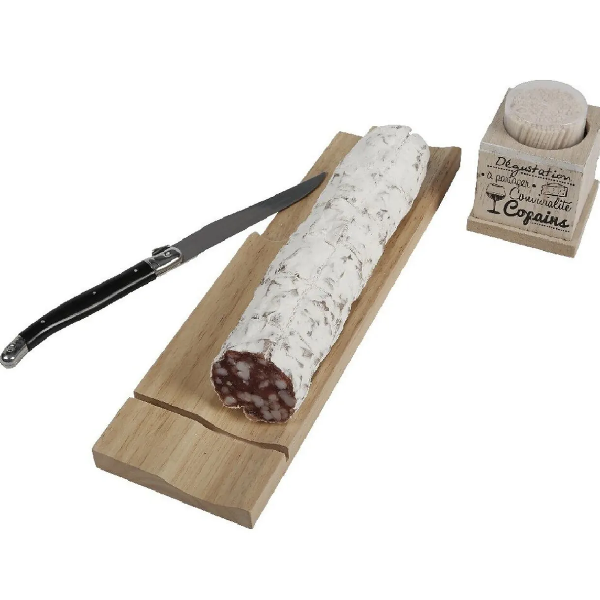 Gifi Kit à apéritif en bois