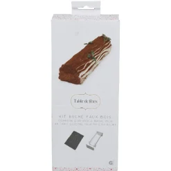 Gifi Kit bûche de Noël faux bois Online