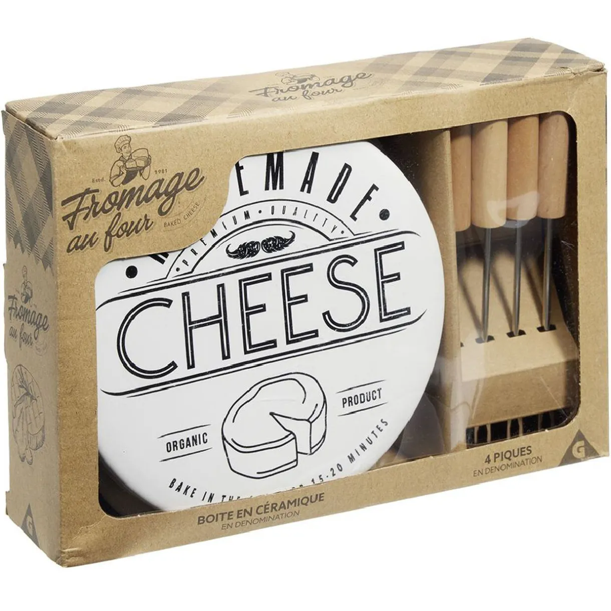 Gifi Kit de cuisson fromage au four Best