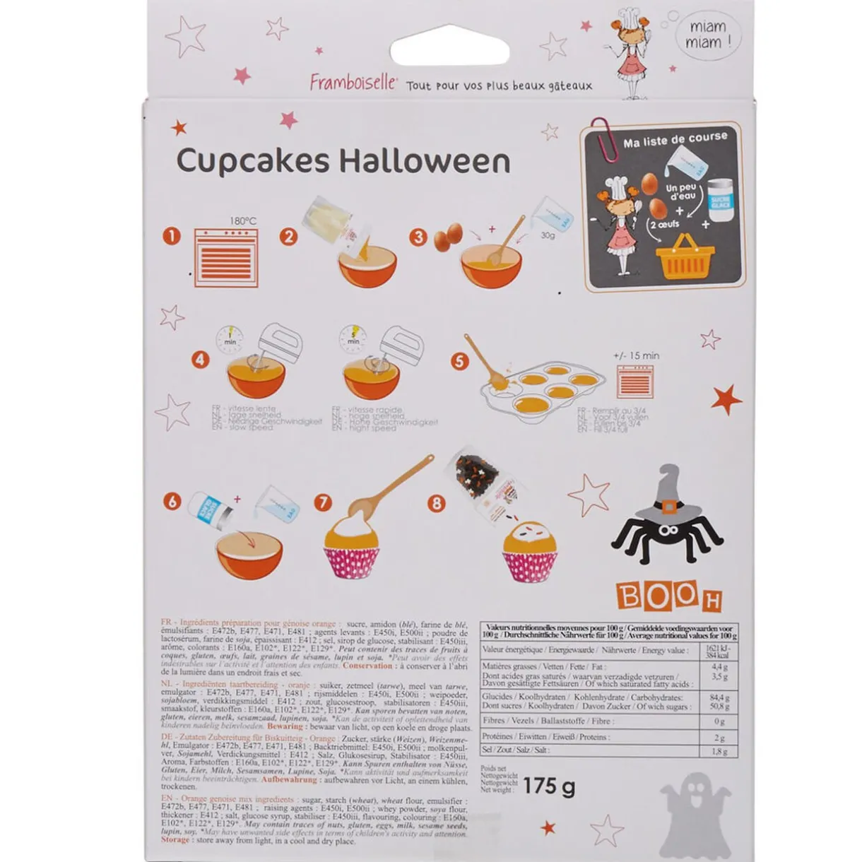 Gifi Kit de cupcake halloween Hot
