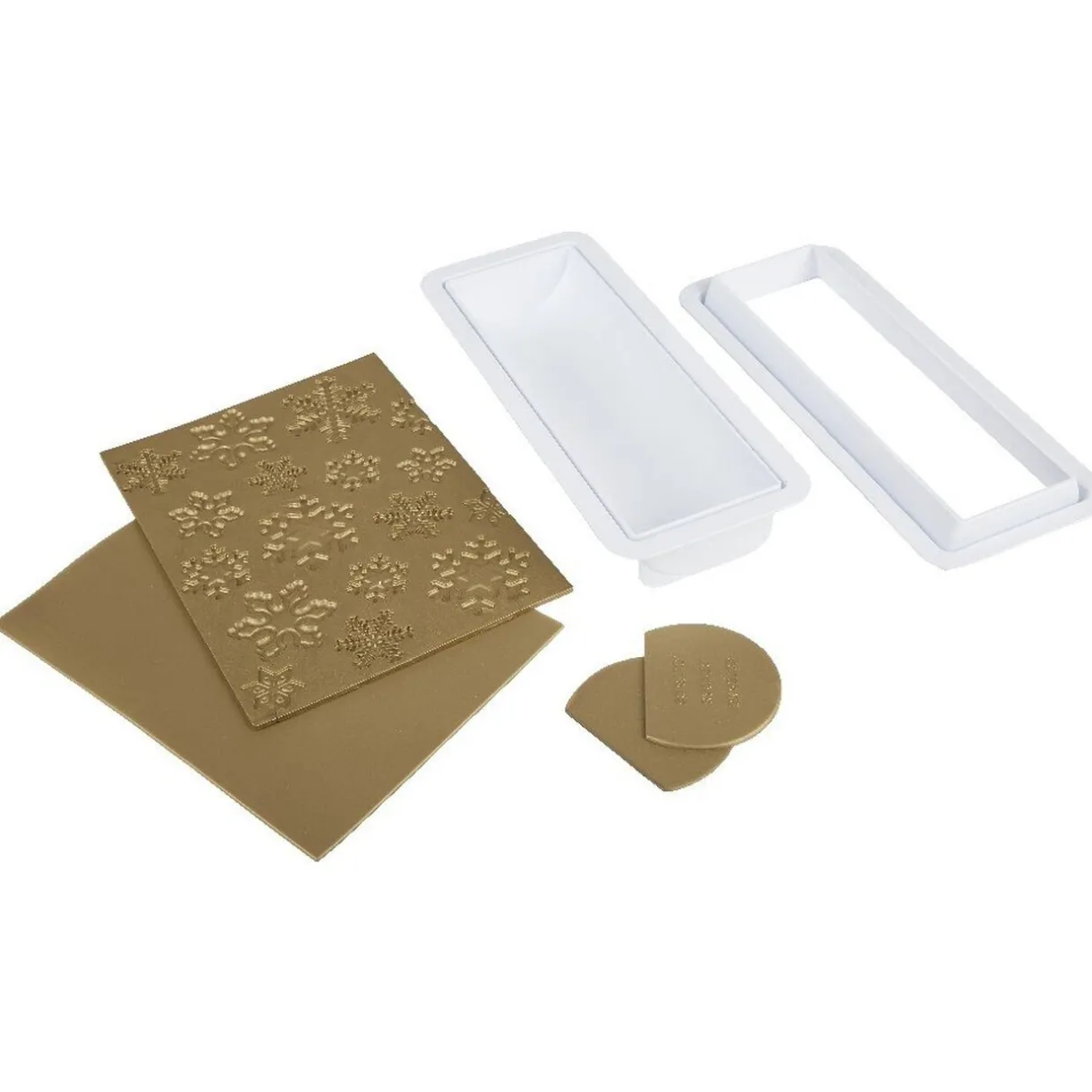 Gifi Kit pour bûche de Noël 2 pièces Discount