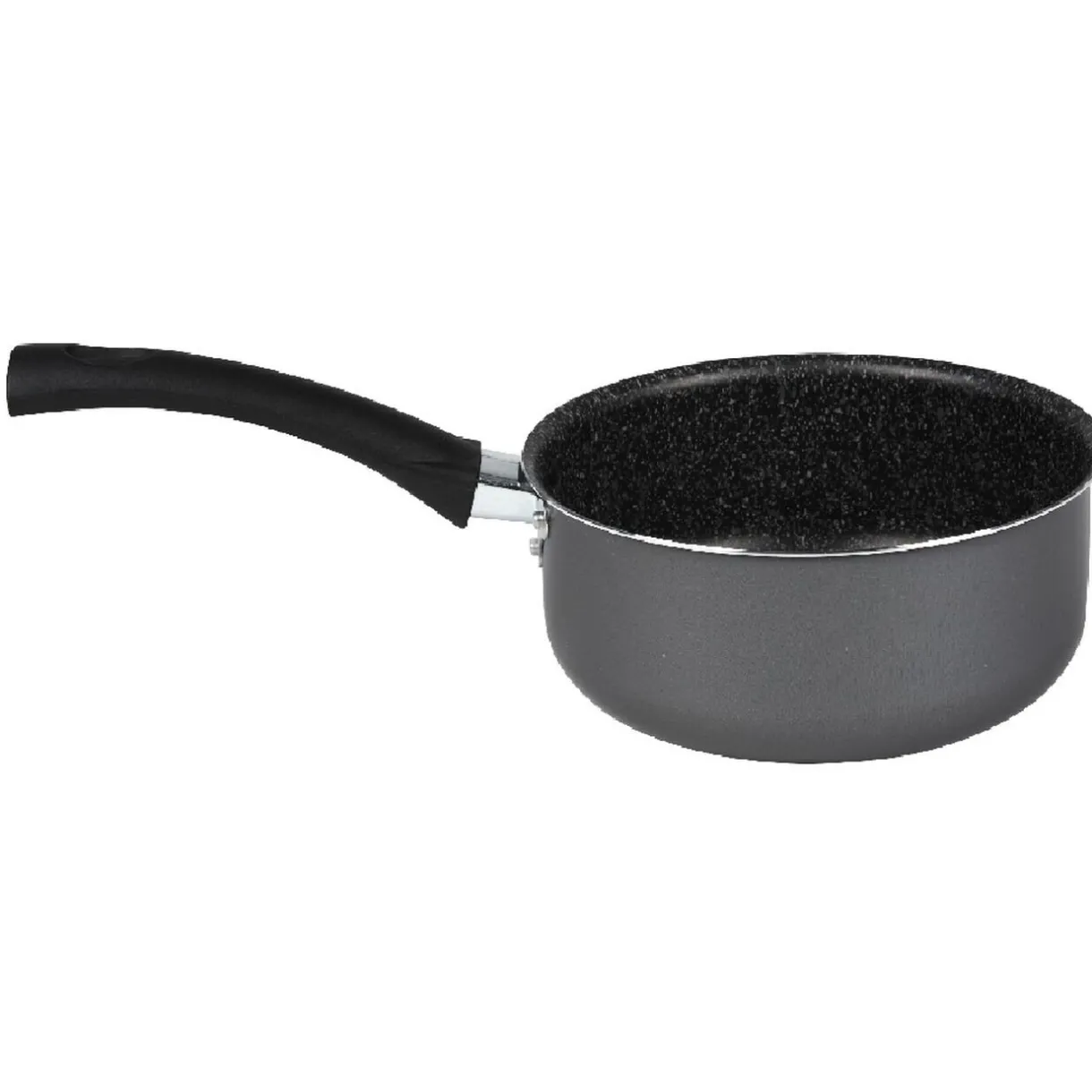 Gifi Lot 1 poêle + 1 casserole aluminium effet pierre Hot